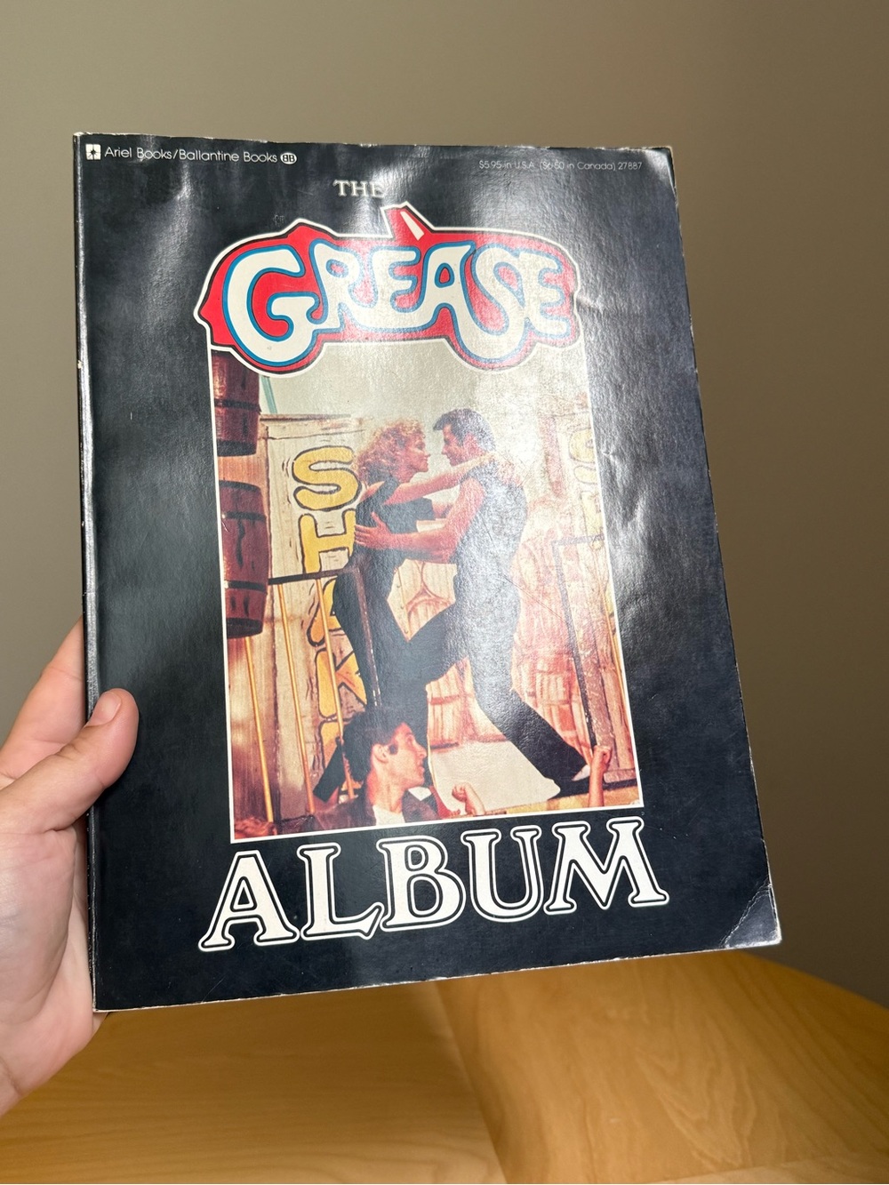 Grease: The Album by Ariel Books Vintage Movie Book c1978 - Picture 11 of 12